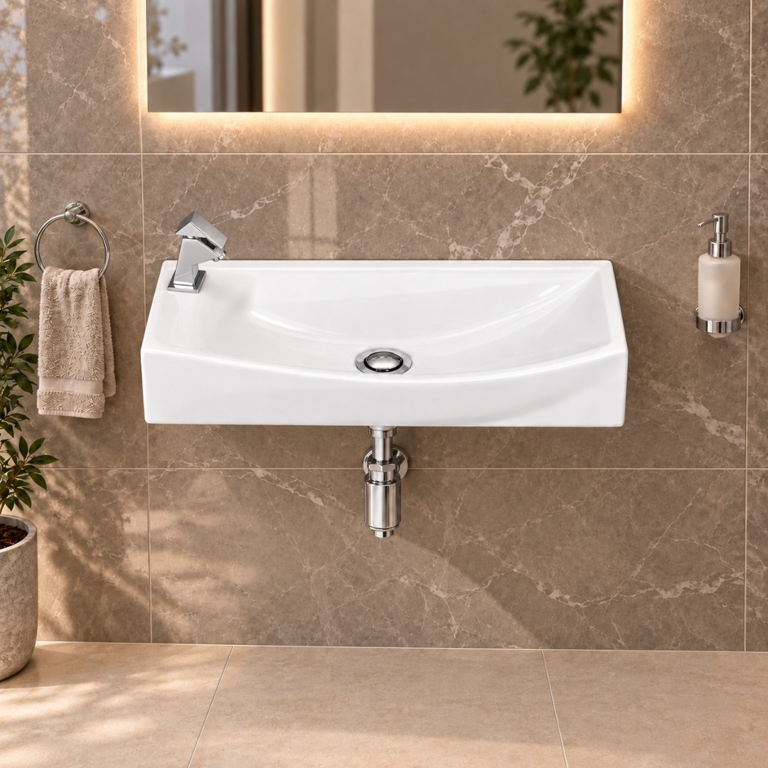 BRIO Wall Hung Basin - My Home Studio
